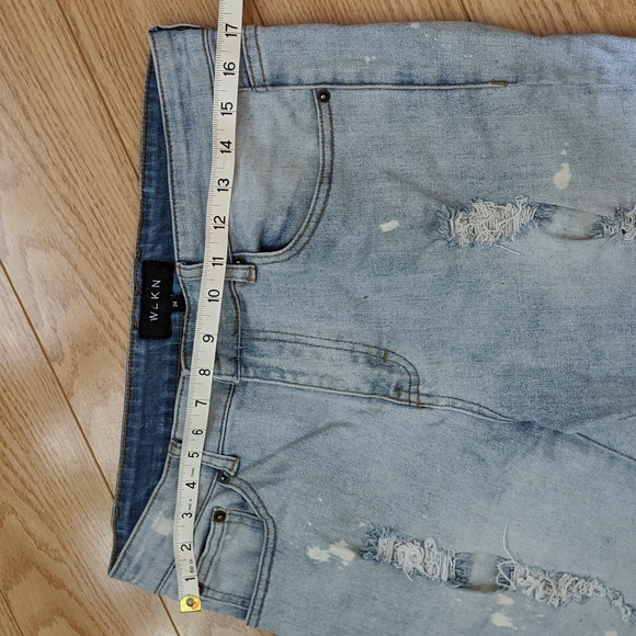 Men's wlkn denim shorts size 34 - Picture 2 of 4